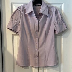 Apt. 9 Women's Lavender Button-Down Shirt